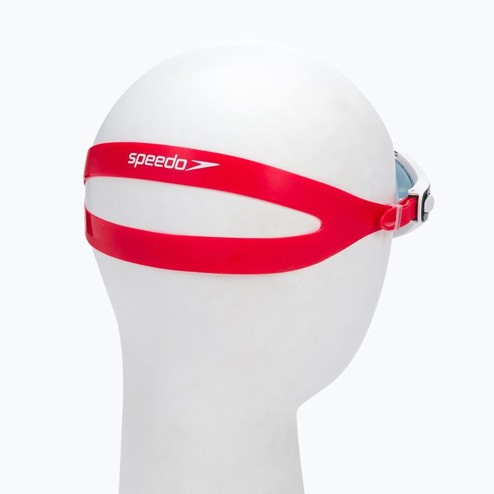 Maska do pływania Speedo Biofuse Rift Mask lava red/oxid grey/smoke 4