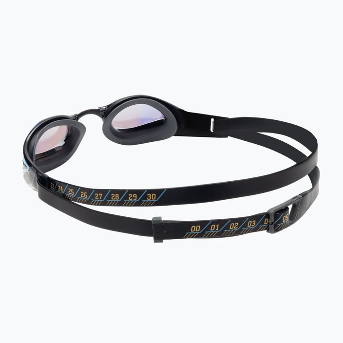 Okulary do pływania Speedo Fastskin Pure Focus Mirror black/cool grey/ocean gold 4