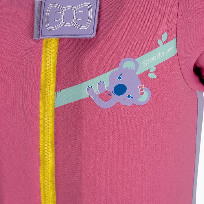 Strój kąpielowy dziecięcy Speedo Koala Printed Float pink/purple 3