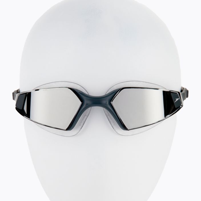 Okulary do pływania Speedo Aquapulse Pro Mirror oxid grey/silver/chrome