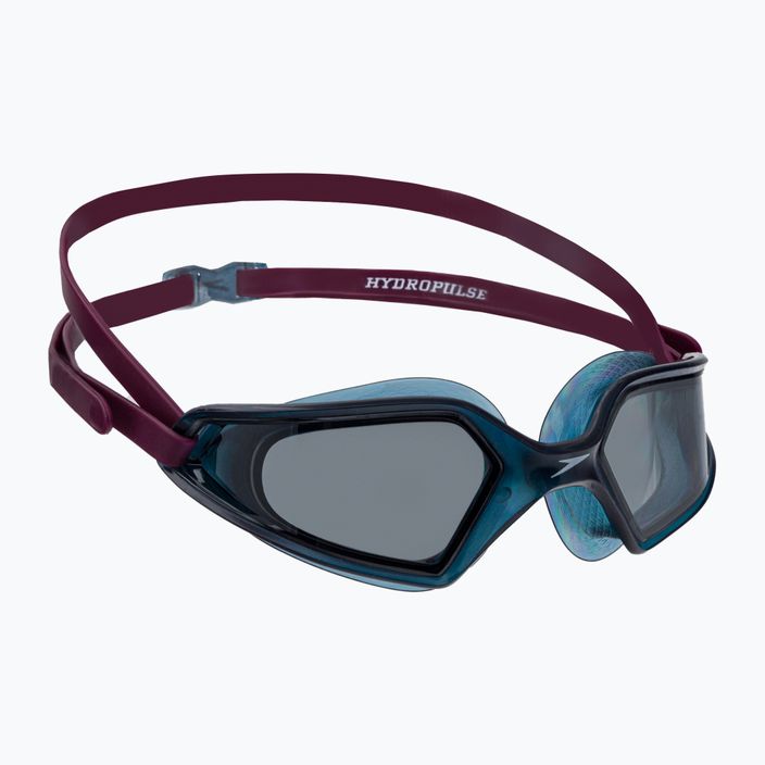Okulary do pływania Speedo Hydropulse deep plum/navy/smoke