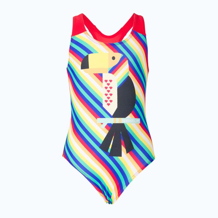 Strój pływacki jednoczęściowy dziecięcy Speedo Essential Alover multicolor