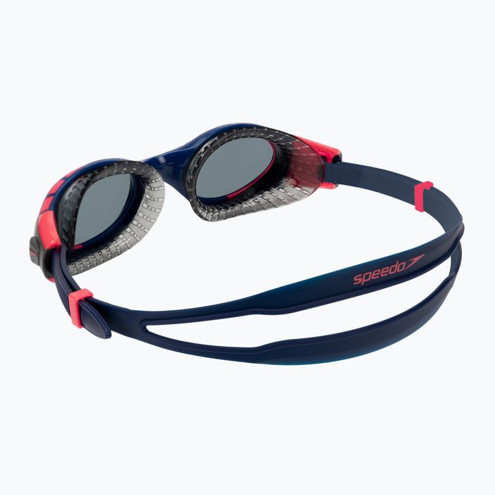 Okulary do pływania Speedo Futura Biofuse Flexiseal Tri nvy/phoenix red/charcoal 4