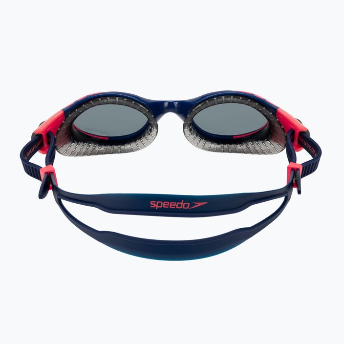 Okulary do pływania Speedo Futura Biofuse Flexiseal Tri nvy/phoenix red/charcoal 5