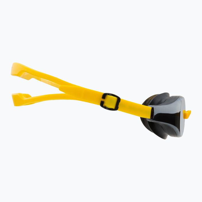 Okulary do pływania dziecięce Speedo Hydropure Mirror yellow/black/chrome 3