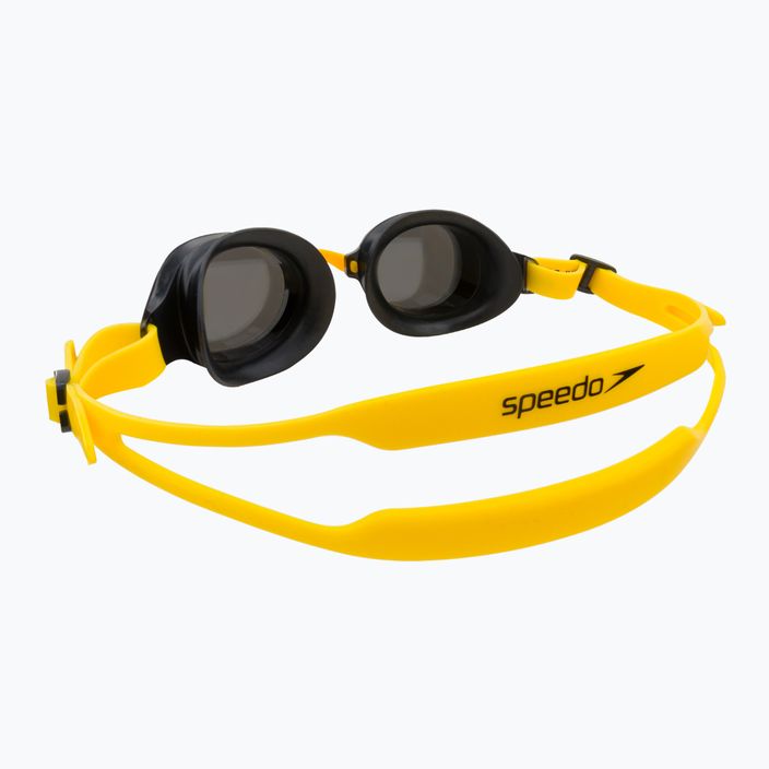 Okulary do pływania dziecięce Speedo Hydropure Mirror yellow/black/chrome 5