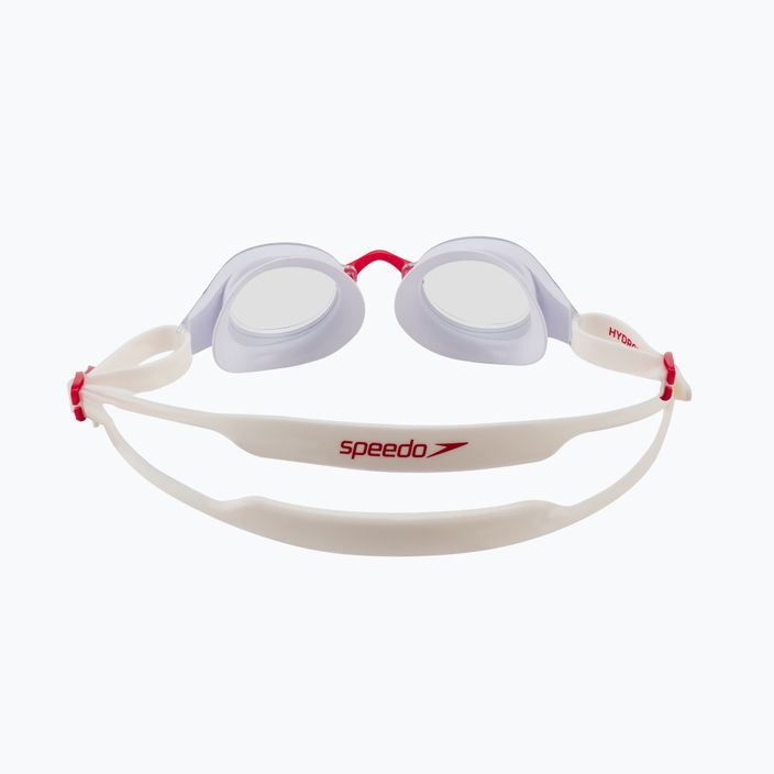Okulary do pływania Speedo Hydropure white/red/clear 5
