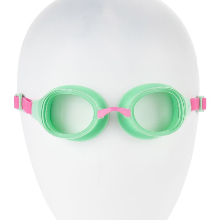 Okulary do pływania dziecięce Speedo Hydropure Junior pink/green/clear 2