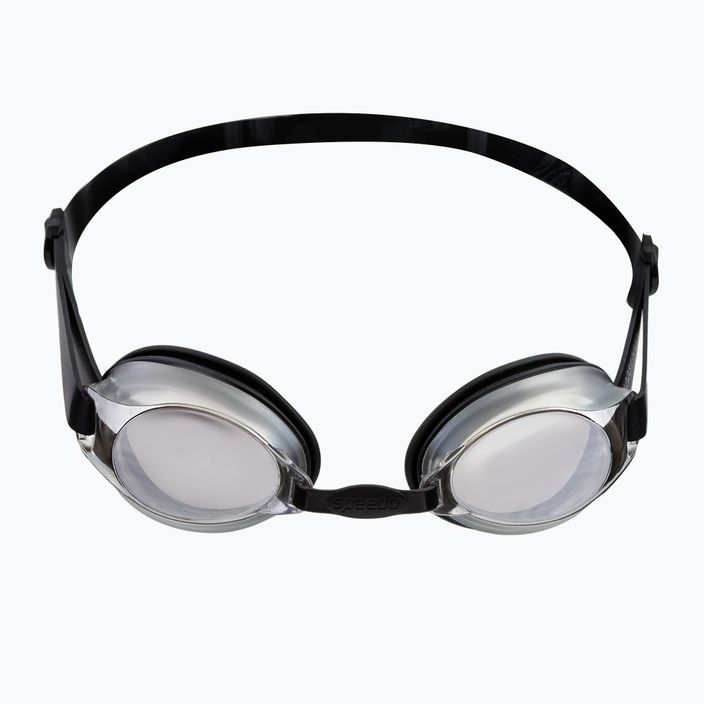 Okulary do pływania Speedo Jet Mirror black/white/chrome 2