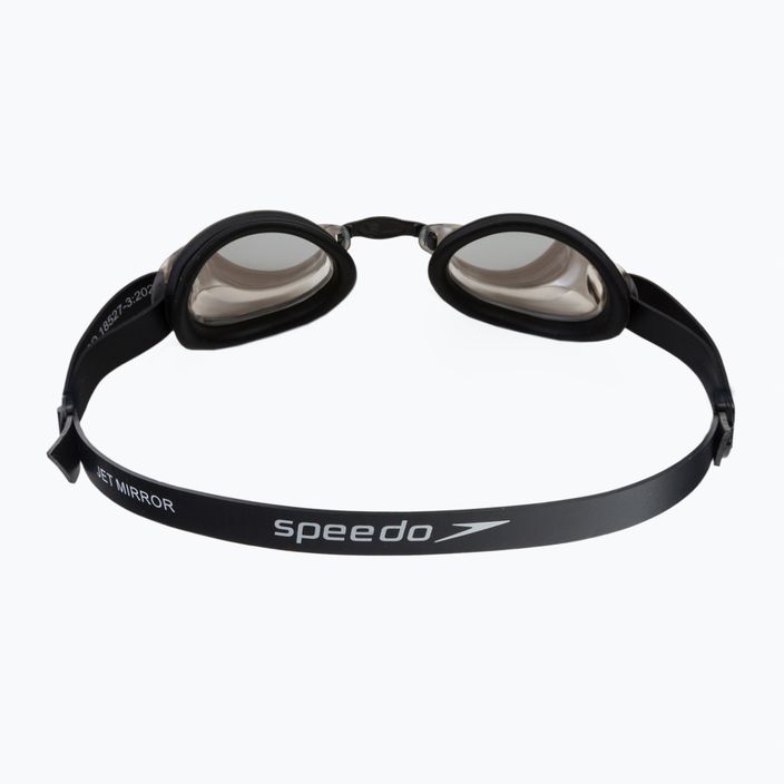 Okulary do pływania Speedo Jet Mirror black/white/chrome 5