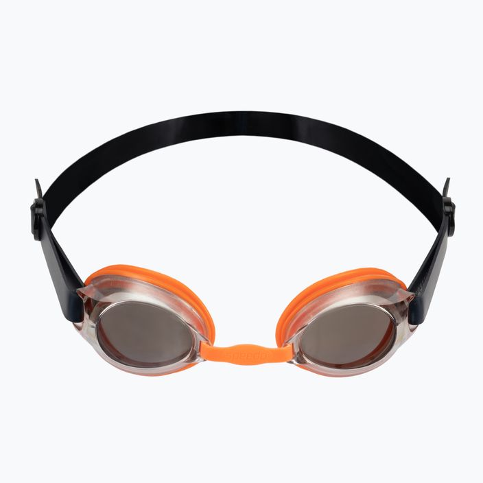 Okulary do pływania dziecięce Speedo Jet Mirror Junior navy/volcanic orange/chrome 2