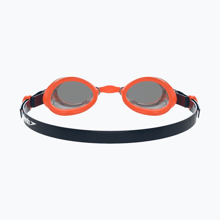 Okulary do pływania dziecięce Speedo Jet Mirror Junior navy/volcanic orange/chrome 7