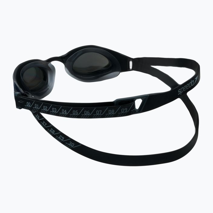 Okulary do pływania Speedo Fastskin Hyper Elite Mirror black/oxid grey/chrome 4