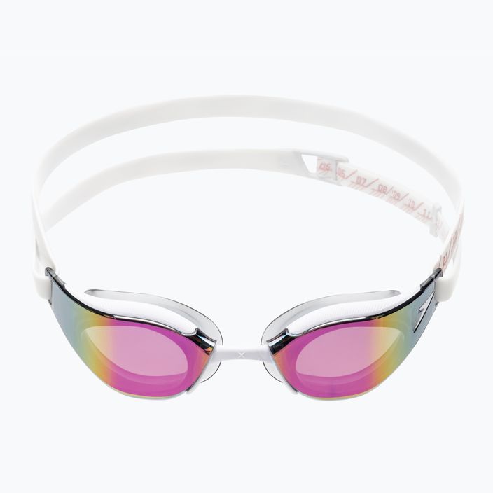 Okulary do pływania Speedo Fastskin Hyper Elite Mirror white/oxid grey/rose gold 2