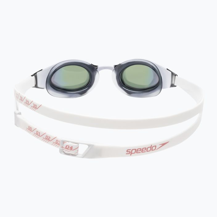 Okulary do pływania Speedo Fastskin Hyper Elite Mirror white/oxid grey/rose gold 5