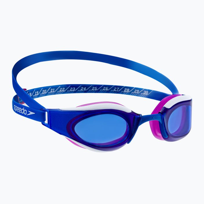 Okulary do pływania Speedo Fastskin Hyper Elite blue flame/diva/white