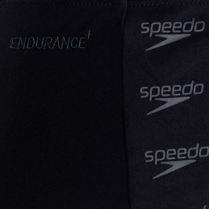 Bokserki kąpielowe męskie Speedo Boom Logo Splice black/grey 3