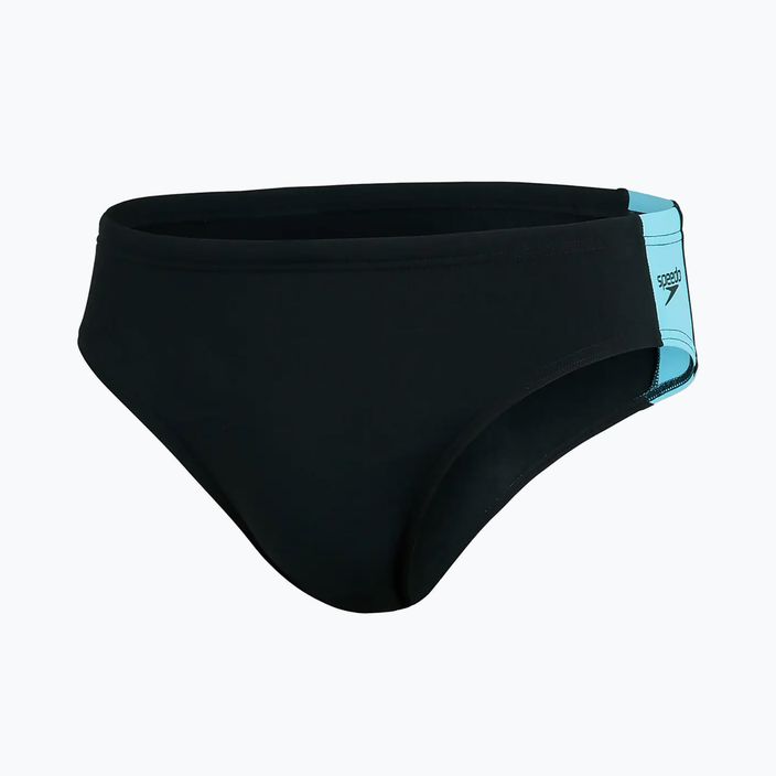 Slipy kąpielowe męskie Speedo Boom Logo Splice black/blue 5