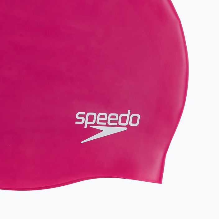 Czepek pływacki Speedo Plain Moulded Silicone electric pink 4