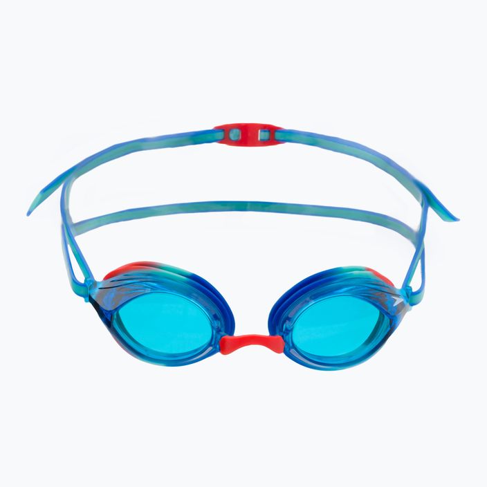 Okulary do pływania dziecięce Speedo Vengeance tile/beautiful blue/lava red/blue 2
