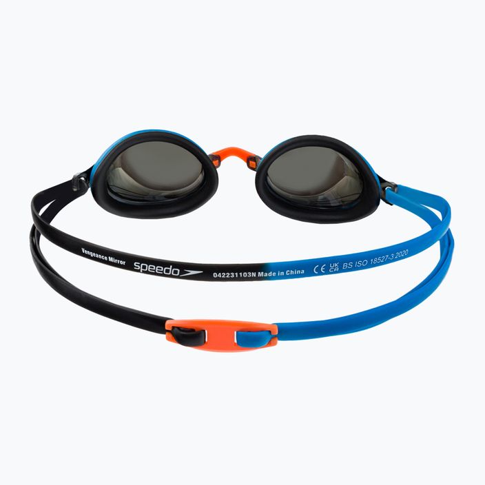 Okulary do pływania Speedo Vengeance Mirror pool blue/black/sapphire blue 5