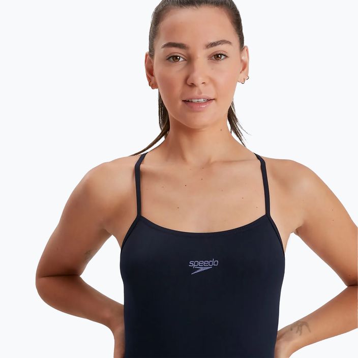 Strój pływacki jednoczęściowy damski Speedo Endurance+ Thinstrap true navy 6