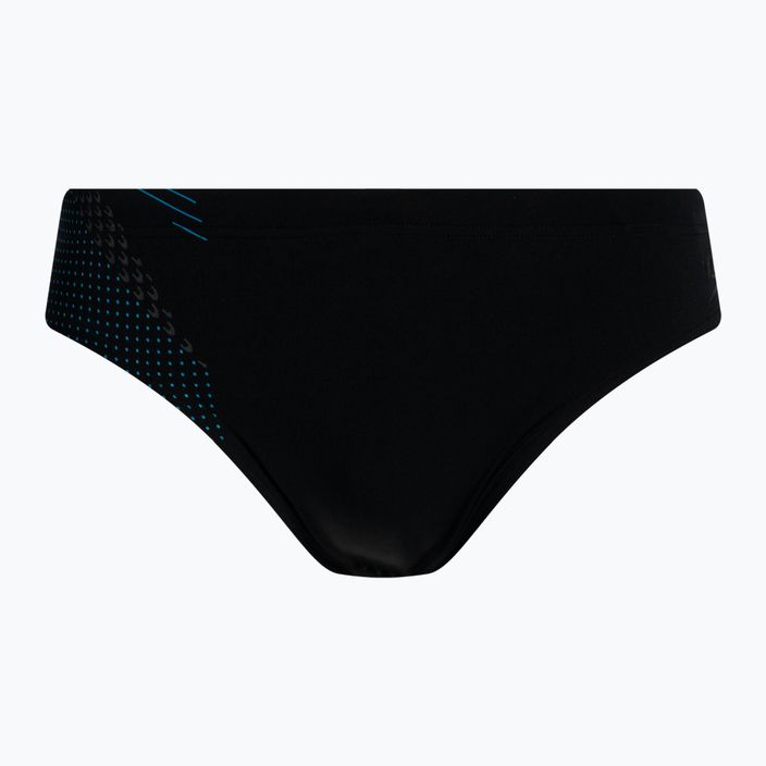 Slipy pływackie męskie Speedo Tech Panel black/pool/usa charcoal