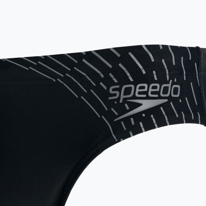 Slipy pływackie męskie Speedo Medley Logo medley black/ardesia 3