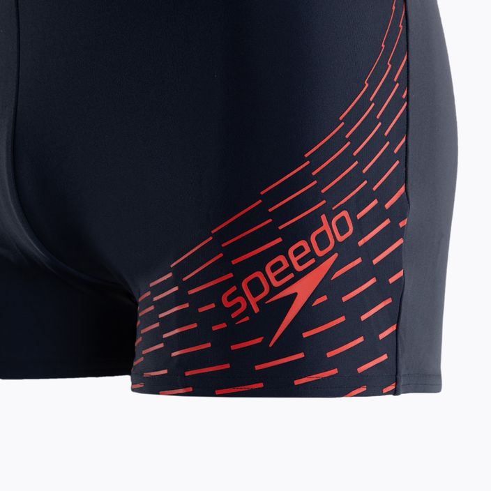 Bokserki pływackie męskie Speedo Medley Logo medley truenavy/dragonfireorng 3