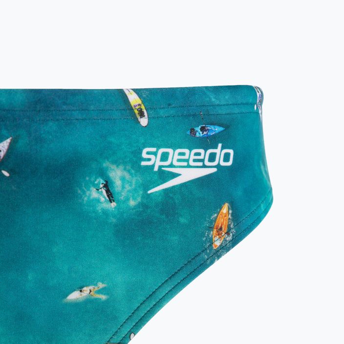 Slipy kąpielowe męskie Speedo Escape surf artic teal/tile/black 3