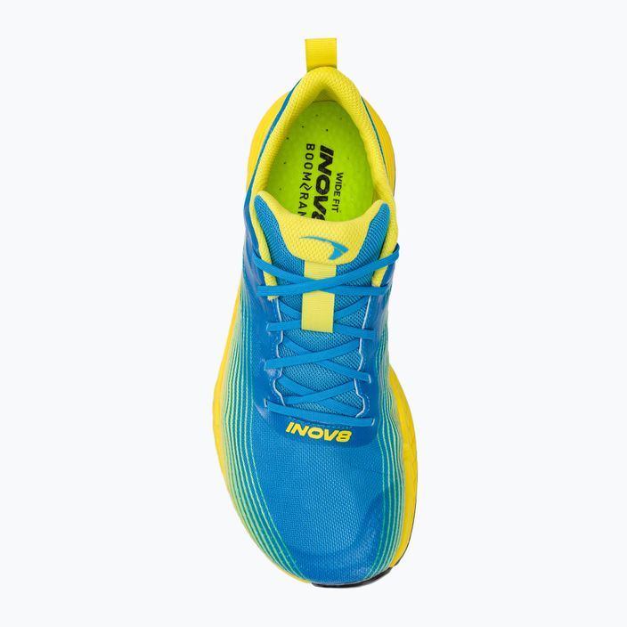Buty do biegania męskie Inov-8 Trailfly Speed blue/yellow 5