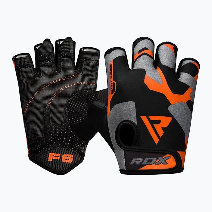 Rękawiczki treningowe RDX Sublimation F6 orange 7