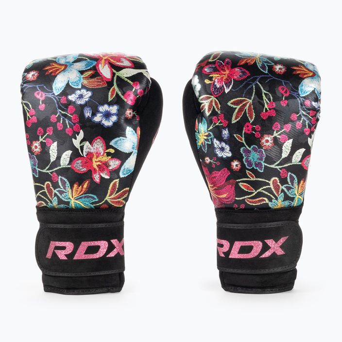 Rękawice bokserskie RDX FL-3 floral black