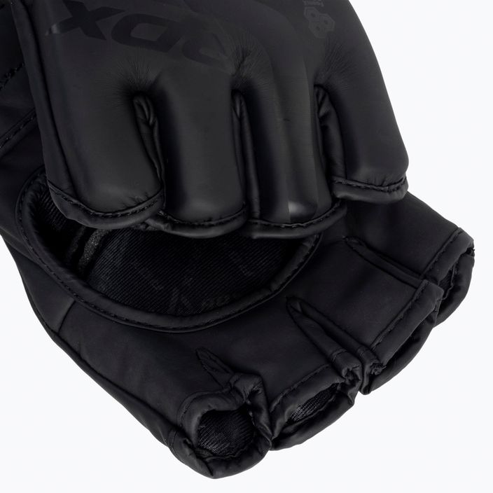 Rękawice grapplingowe RDX Grappling Glove F15 matte black 3