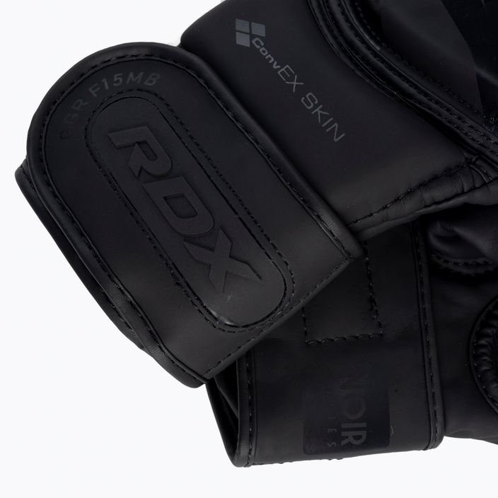 Rękawice grapplingowe RDX Grappling Glove F15 matte black 4