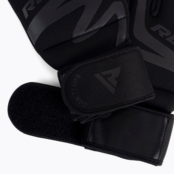 Rękawice grapplingowe RDX Grappling Glove Neoprene T15 matte black 3