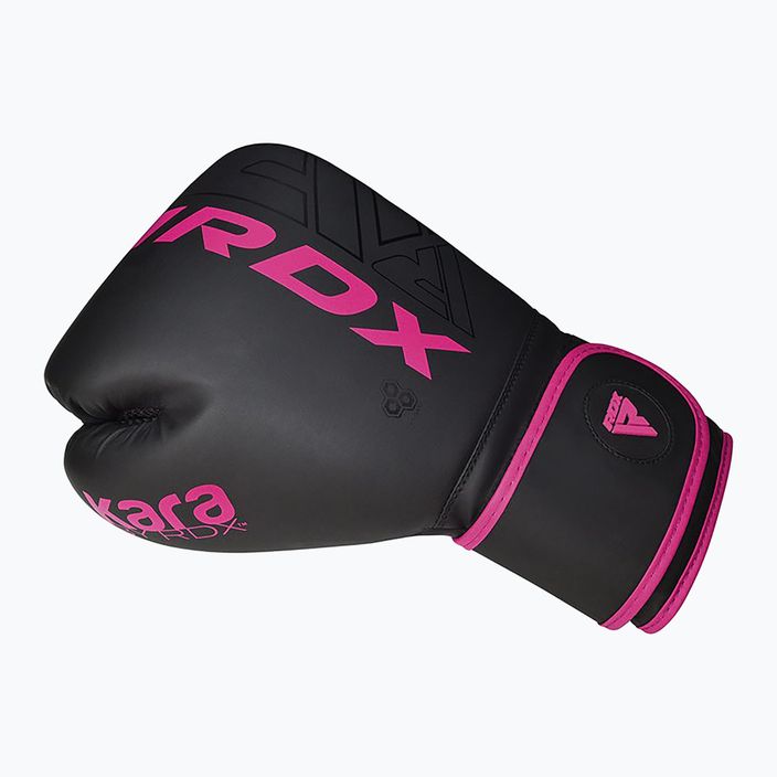 Rękawice bokserskie RDX F6 matte pink 9