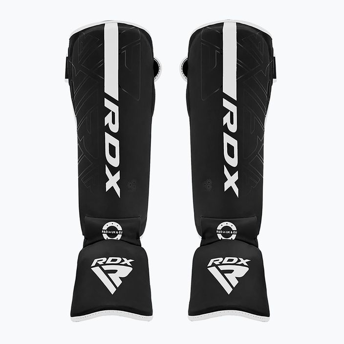 Ochraniacze piszczeli i stóp RDX F6 Shin Instep white 2