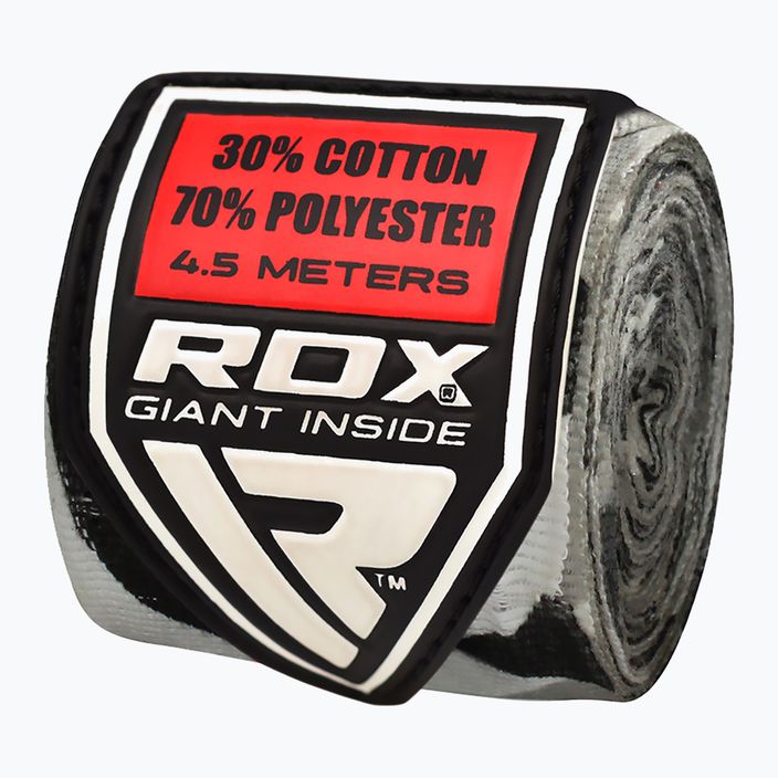 Bandaże bokserskie RDX Hand Wraps Plus camo gray 2