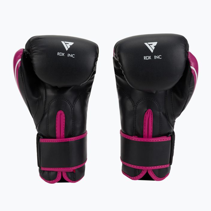 Rękawice bokserskie dziecięce RDX JBG-4 pink/black 4