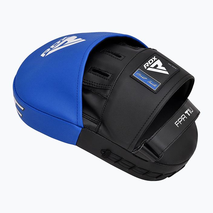 Łapy treningowe trenerskie RDX Focus Pad T1 blue/black 4