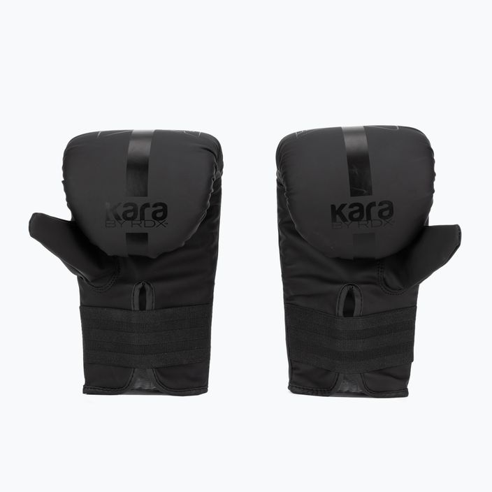 Zestaw worek bokserski + rękawice RDX F6 3PC matte black 4