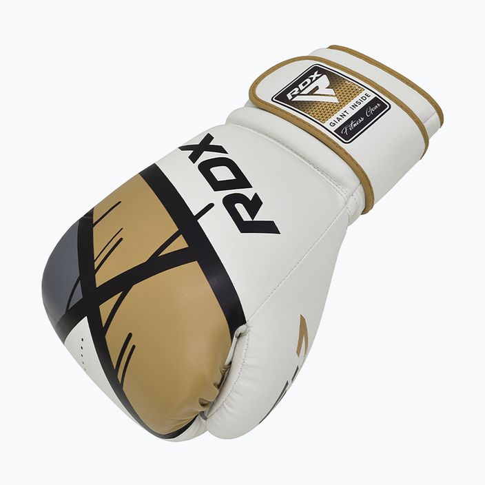 Rękawice bokserskie RDX BGR-F7 golden 4