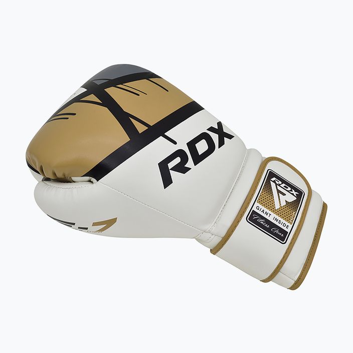 Rękawice bokserskie RDX BGR-F7 golden 5
