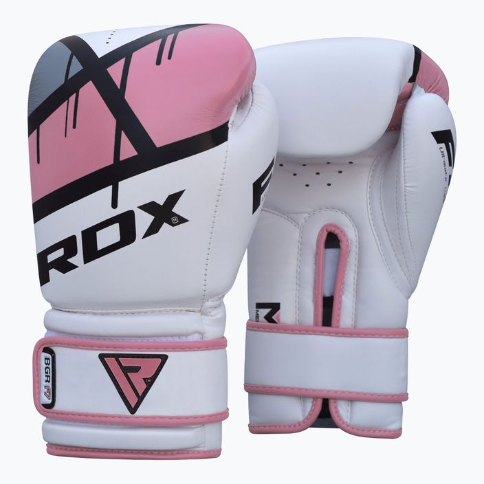 Rękawice bokserskie damskie RDX BGR-F7 pink 7
