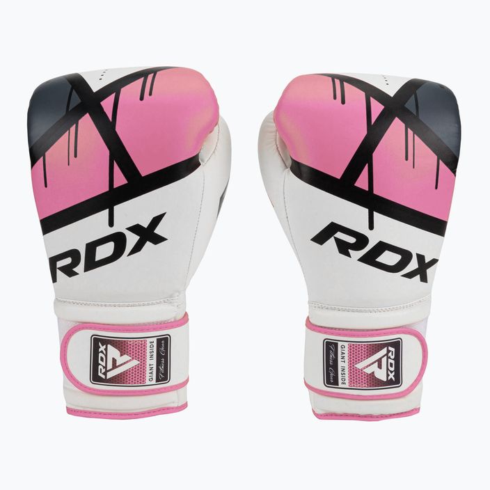 Rękawice bokserskie damskie RDX BGR-F7 pink