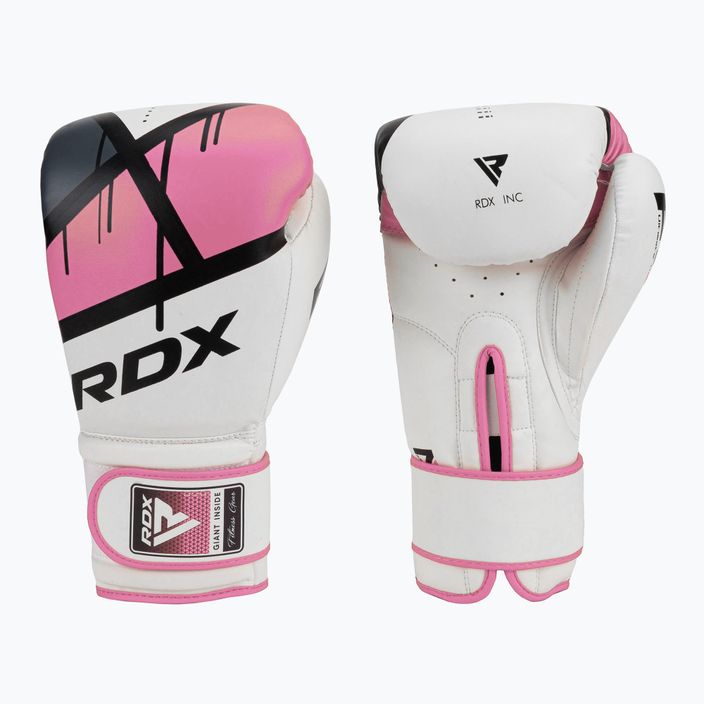 Rękawice bokserskie damskie RDX BGR-F7 pink 3