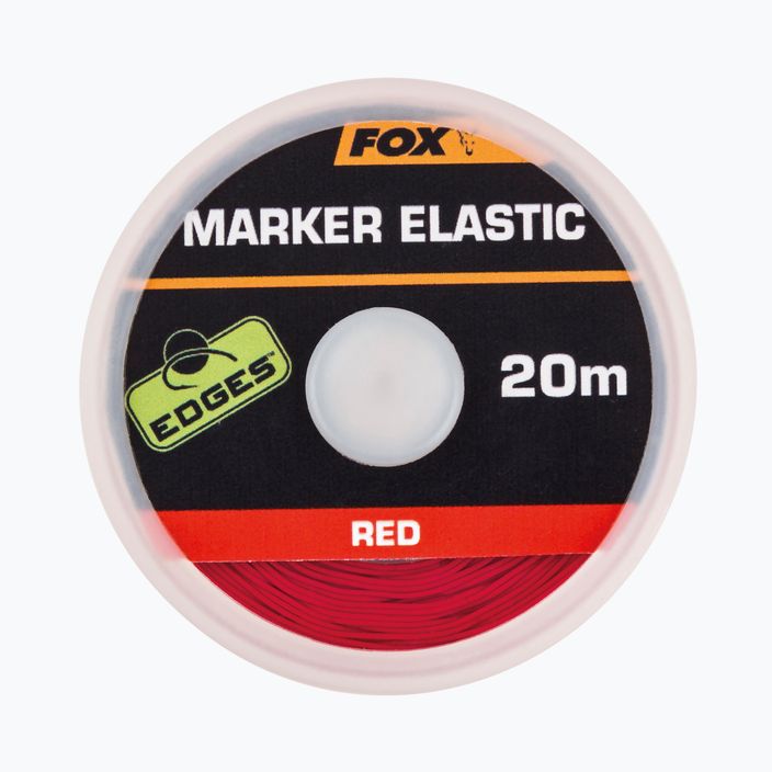 Marker karpiowy Fox International Edges Elastic red