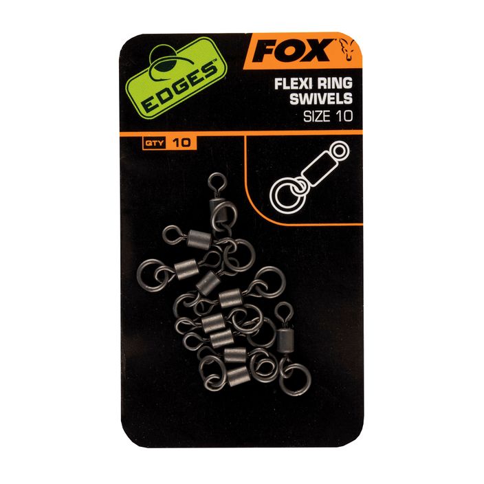 Krętliki karpiowe Fox International Edges Flexi Ring Swivel 10 2