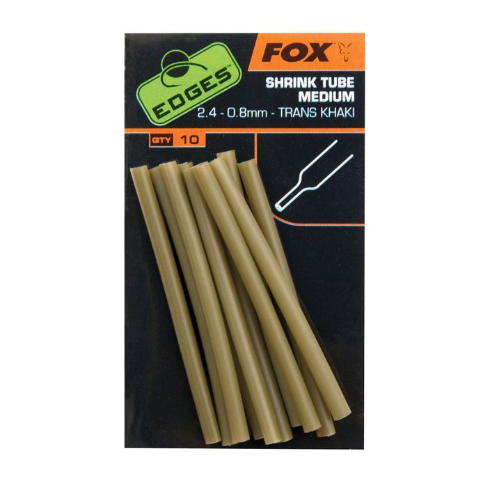 Rurki termokurczliwe Fox International Edges Shrink Tube Medium trans khaki 2